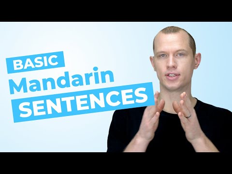 The Most BASIC of Chinese Sentences - 主谓宾 zhǔ wèi bīn