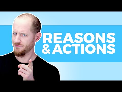 Reasons &amp; Actions (因为...所以...) in Mandarin Chinese