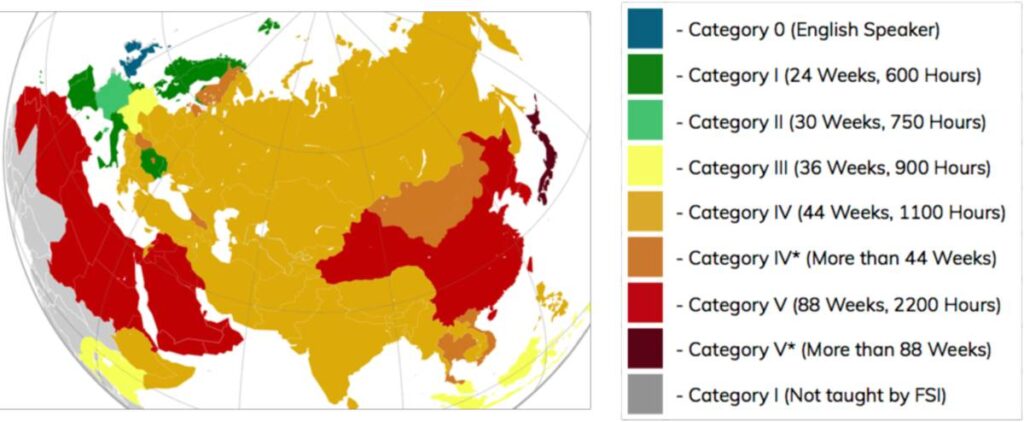 Mandarin Chinese is one of the hardest languages in the world