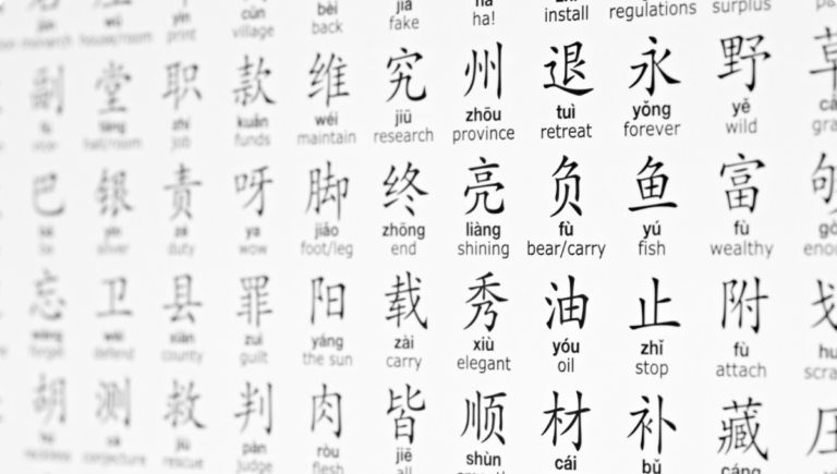 Basic Chinese Characters