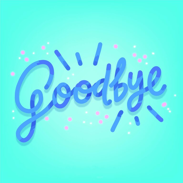 Goodbye in Chinese