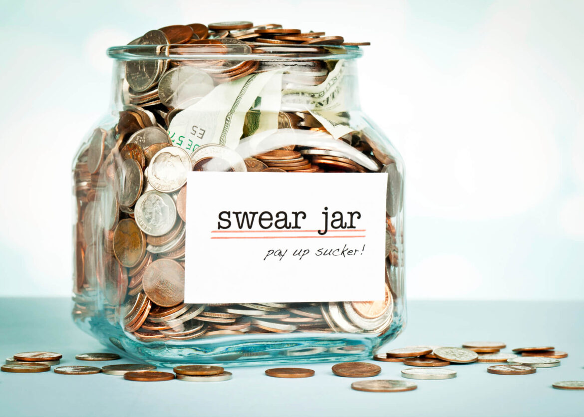 swear jar for using chinese cuss words