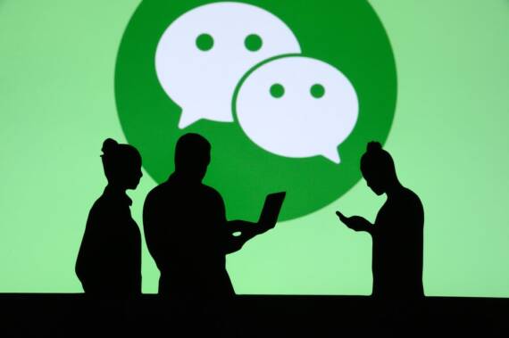 WeChat for business chinese