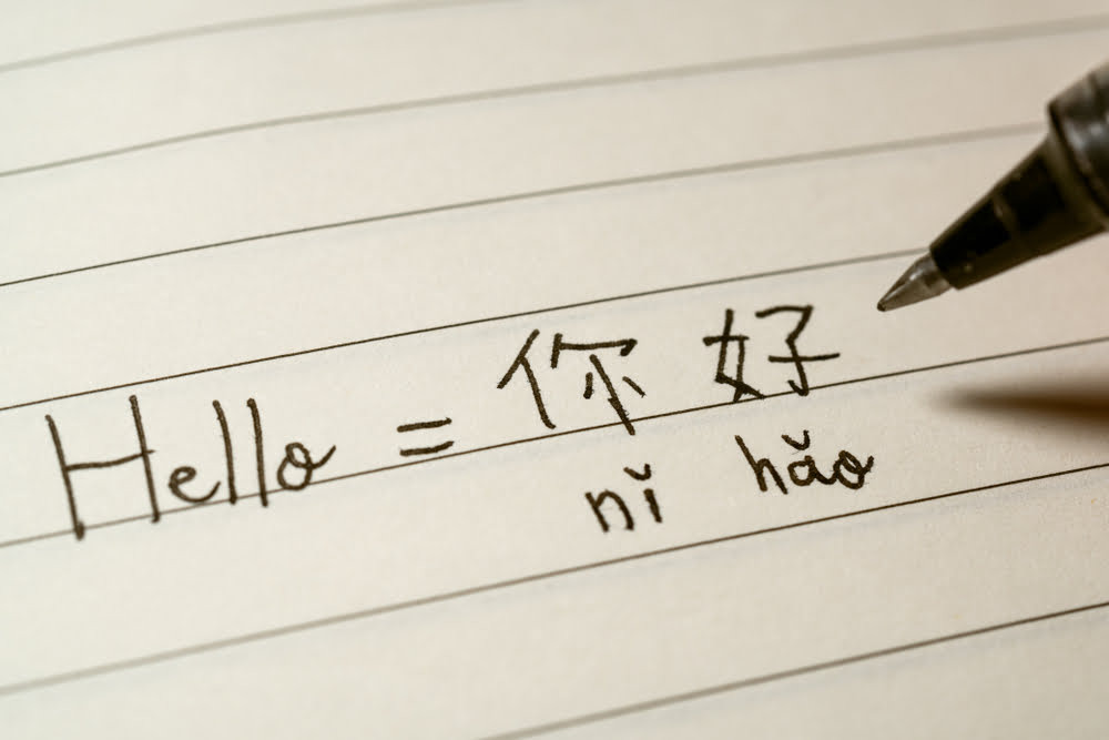 Hello in chinese