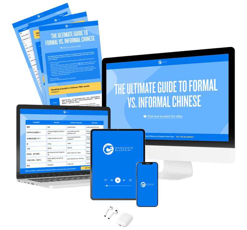 Formal vs Informal Chinese Guide