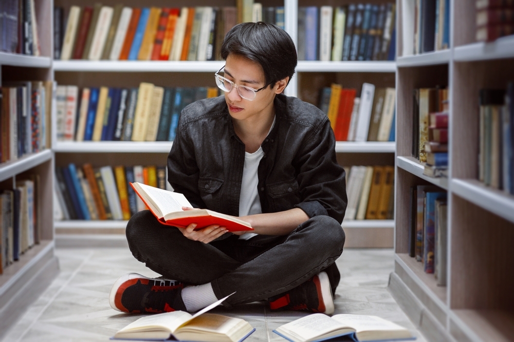 Man reading