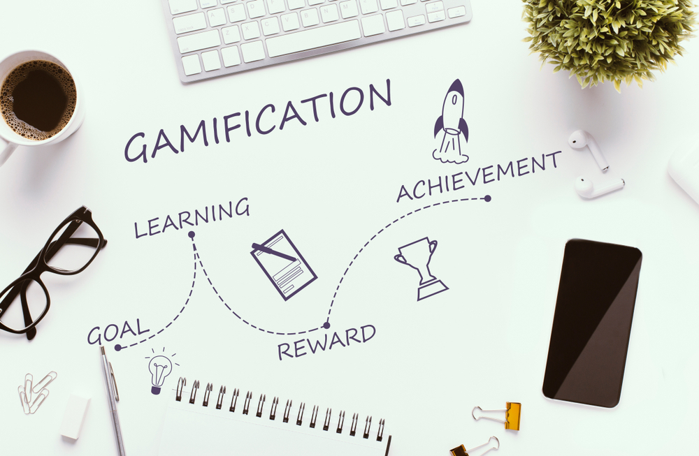 Language learning gamification
