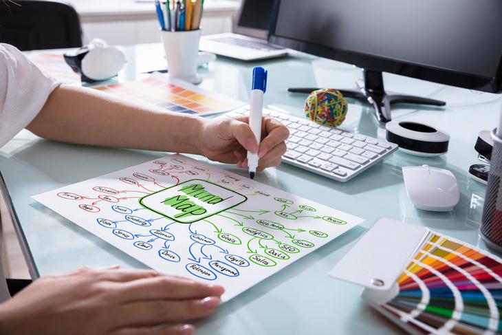 close-human-hand-drawing-mind-map