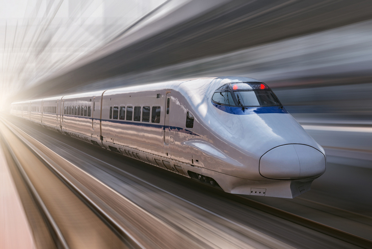 passenger-highspeed-train-moves-fast-morning